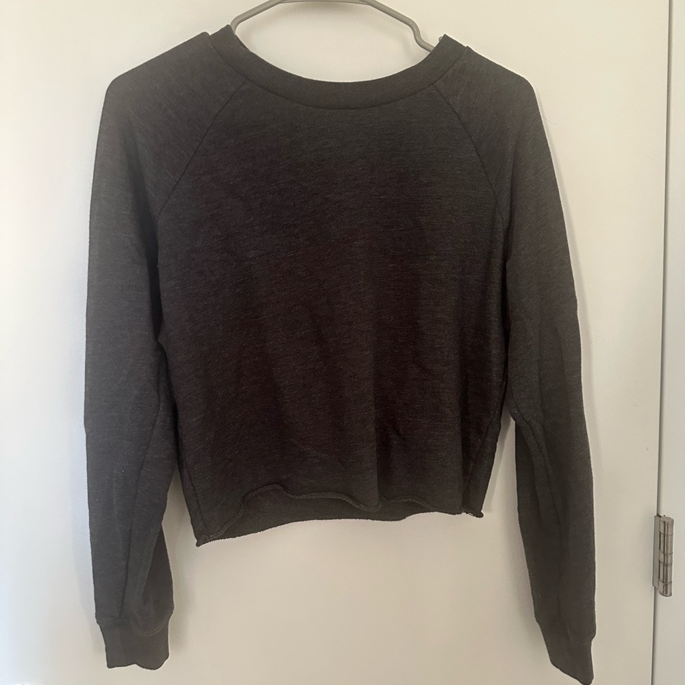 PINK Crop Top Sweatshirt Size XS